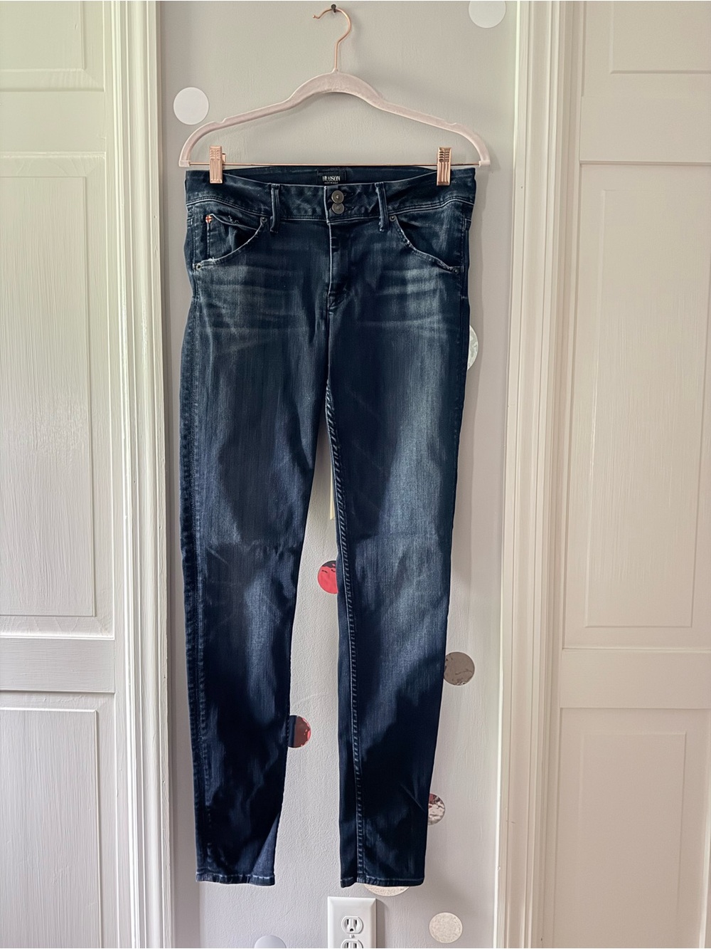 Hudson Jeans Women's Skinny in Deep Indigo Wash